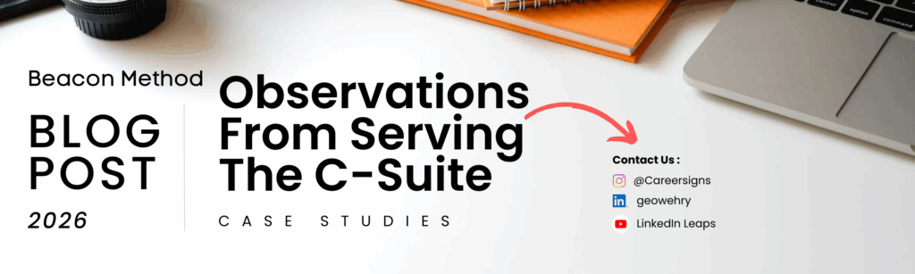 Observations from C-suite